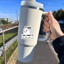 Load image into Gallery viewer, "Bilingual Humor & Determination" Sticker - (S319)