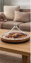 Load image into Gallery viewer, Wooden serving plate- (S282)