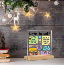 Load image into Gallery viewer, Self-love reminder desk card - (S314)