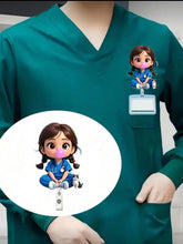 Load image into Gallery viewer, Nurse Badge Reel - (S311)
