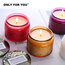 Load image into Gallery viewer, Glass Scented Candle - (S247)
