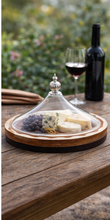 Load image into Gallery viewer, Wooden serving plate- (S282)
