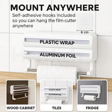 Load image into Gallery viewer, 3-in-1 kitchen roll holder - (S344)

