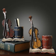 Load image into Gallery viewer, Violin &amp; Pen Holder Craft- (S34)
