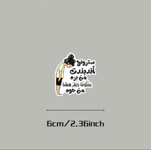 Load image into Gallery viewer, Funny Arabic Stickers - (S325)
