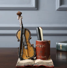 Load image into Gallery viewer, Violin &amp; Pen Holder Craft- (S34)
