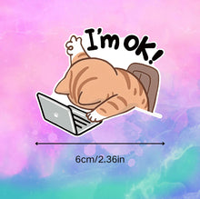 Load image into Gallery viewer, Cat sticker - (S315)
