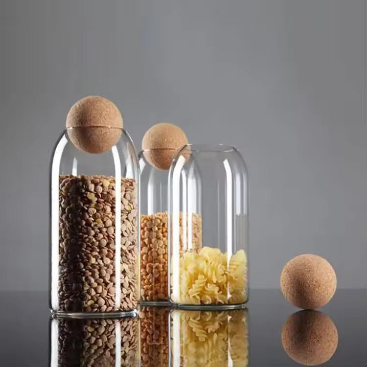 Glass Jar Set - (S241)