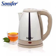 Load image into Gallery viewer, Sonifer Stainless Electric Kettle - (S243)
