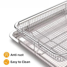 Load image into Gallery viewer, Air fryer basket and tray set - (S349)
