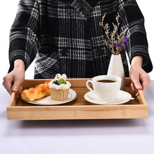 Load image into Gallery viewer, Bamboo Tray Set - (S19)
