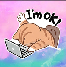 Load image into Gallery viewer, Cat sticker - (S315)

