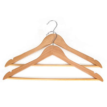 Load image into Gallery viewer, Clothes wood hangers set - (S17)
