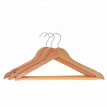 Load image into Gallery viewer, Clothes wood hangers set - (S17)
