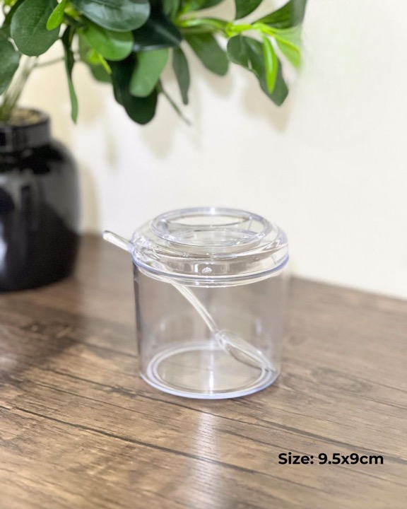 Acrylic Storage Jar - (S145)