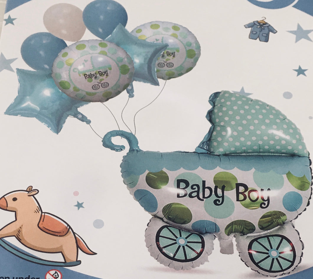 Baby boy/ girl balloons set - (RA44)