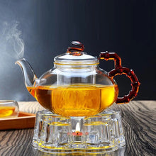Load image into Gallery viewer, Glass Teapot Warmer - (SA60)
