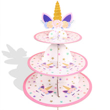 Load image into Gallery viewer, 3 Layer Paper Cake Stand - (RA20)
