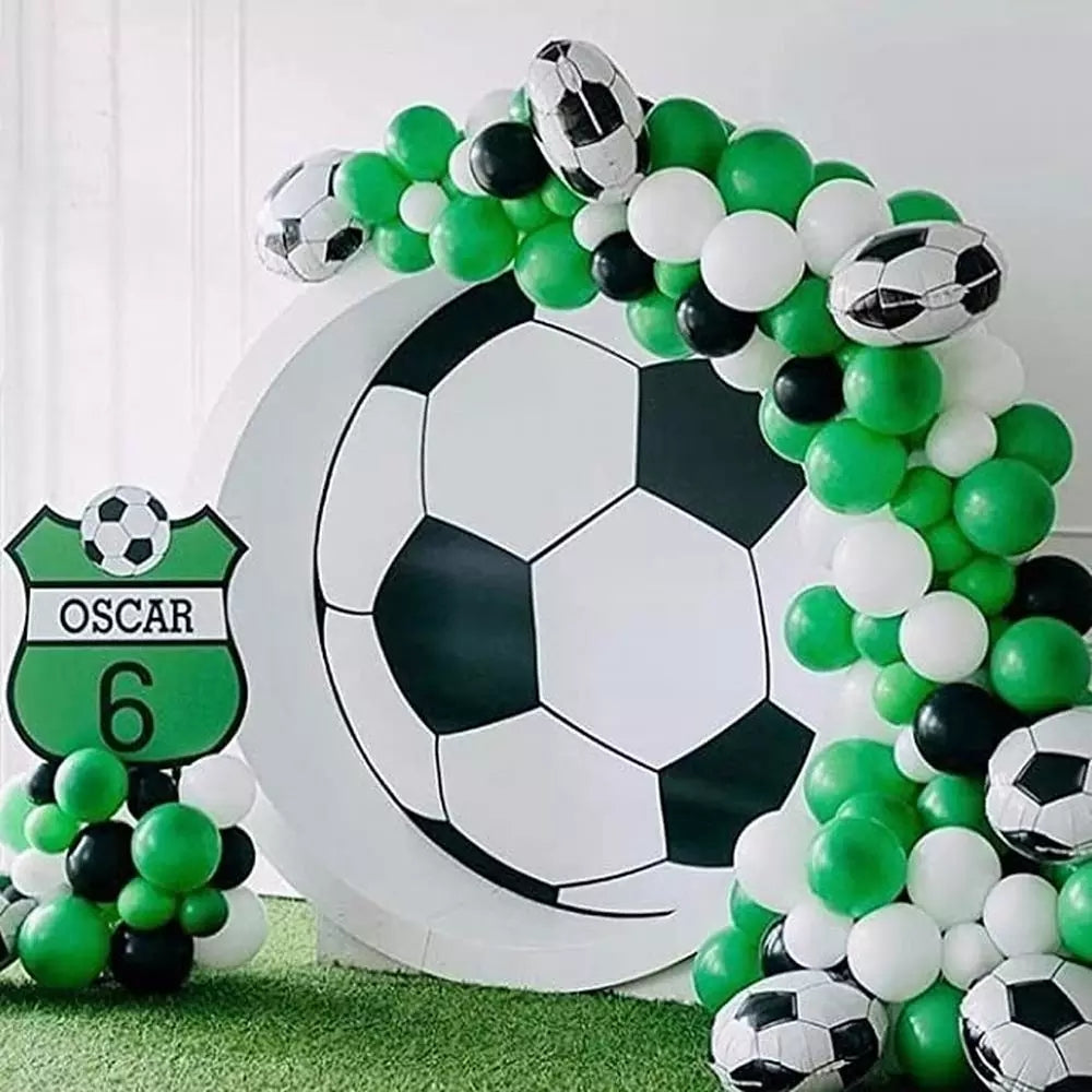 109pcs Soccer Party Balloon Garland Kit - (RA14)