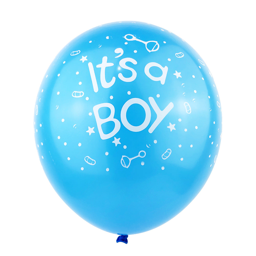 it is a boy girl balloon - (RA2)