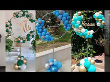 Load and play video in Gallery viewer, Balloons Stand Round Hoop Holder - (RA33)

